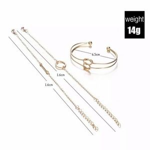 Jewelry - Gold Bracelet Set Jewelry - Gold Bracelet Set